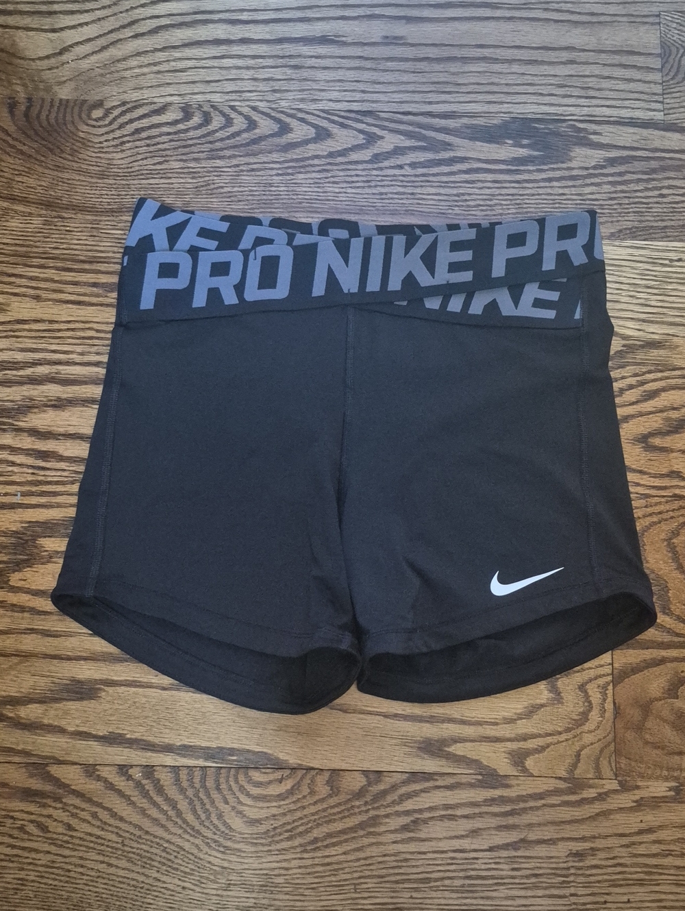 Nike Pro Black Women's Pro Intertwist Training Compression Shorts